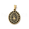 201 Stainless Steel Pendants STAS-C130-02G-1
