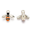 Alloy Enamel Pendants X-PALLOY-T056-49A-2