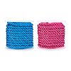  2 Rolls 2 Colors Polyester Milan Cord OCOR-TA0001-82-2