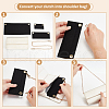 WADORN 3Pcs 3 Style Wool Felt Purse Organizer Insert FIND-WR0004-78-3