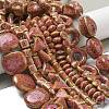 Handmade Porcelain Beads Strands PORC-B002-19E-2