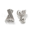 304 Stainless Steel Stud Earrings EJEW-M073-02P-2