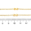 304 Stainless Steel Bone Cable Chain Necklaces NJEW-C073-08G-5
