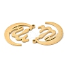 304 Stainless Steel Pendants STAS-Z041-35G-2