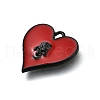 Alloy Enamel Gothic Style Pendants PALLOY-R157-06EB-08A-2