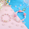 SOFPLATE 20Pcs Natural Rose Quartz European Beads G-SP0001-01B-04-4