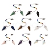 Mixed Gemstone Pointed Dowsing Pendulums G-F754-01-1