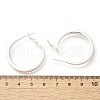 Brass Hoop Earrings for Women EJEW-A121-18A-S-3
