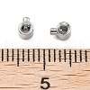 304 Stainless Steel Crimp Beads X-STAS-L216-51P-3