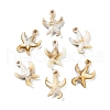 Ocean Theme Opaque Acrylic Pendants OACR-U004-07-1