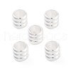 Brass European Beads KK-M288-06S-1