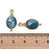 Natural Apatite Faceted Pendans KK-L218-003G-01-3