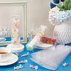 BENECREAT 16Pcs Rectangle Foldable Transparent PVC Boxes CON-BC0007-44B-5