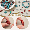   170Pcs Opaque Acrylic Beads MACR-PH0001-83-4