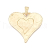 Rack Plating Alloy Big Pendants FIND-N005-57G-1