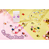 50Pcs 10 Colors Glass Beads GLAA-FS0001-26-17
