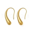 304 Stainless Steel Teardrop Dangle Earrings EJEW-S272-06G-4