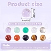 AHADERMAKER 40Pcs 10 Styles Natural Mixed Gemstone Cabochons G-GA0001-69-2