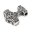 316 Surgical Stainless Steel Pendants STAS-Z073-01AS-2