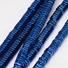Electroplate Non-magnetic Synthetic Hematite Beads Strands G-J165-2mm-04-1
