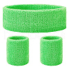 Polyester Elbow Sleeves and Headband AJEW-WH20010-49D-1