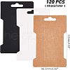 Cardboard Paper Hair Clip Display Cards CDIS-NB0001-04-2