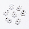 Tarnish Resistant 201 Stainless Steel Pendants STAS-F128-01P-8-1-1