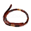 Dyed Natural Agate Beads Strands G-G203-01B-3