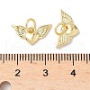 Brass Charms KK-XCP0002-02-3