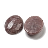 Natural Strawberry Quartz Cabochons G-C115-01B-18-2