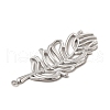 Non-Tarnish 304 Stainless Steel Big Pendants STAS-A070-18P-3