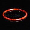 Dyed Natural Carnelian Simple Plain Bangle for Women FIND-PW0021-09A-02-1