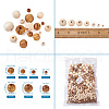 Unfinished Natural Wood Beads WOOD-TA0002-41-LF-10