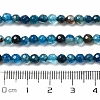 Natural Agate Beads Strands G-H302-A01-02-5