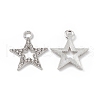 Alloy Crystal Rhinestone Pendants FIND-C019-43P-1