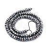 Terahertz Stone Beads Strands G-D461-15-2