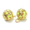 Brass Enamel Charms KK-A153-02G-J-3