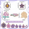 SUNNYCLUE 40Pcs 10 Styles Alloy Enamel Pendants ENAM-SC0005-31-2
