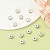 Brass Crystal Rhinestone Spacer Beads X-RB-A014-L5mm-01S-4
