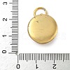 Mother's Day Coffee Cup with Heart 304 Stainless Steel Enamel Pendants STAS-M120-08G-3