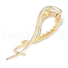 Alloy Hair Bobby Pins for Women Girls OHAR-C012-01LG-2
