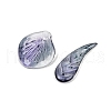 Gradient Color Transparent Glass Beads GLAA-B026-01J-2