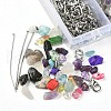 DIY Gemstone Keychain Making Kit DIY-YW0007-33-2
