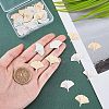 SUPERFINDINGS 80Pcs 2 Colors Brass Pendants KK-FH0002-17-3