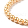 Eco-Friendly Dyed Glass Pearl Round Beads Strands HY-A002-4mm-RB072-6