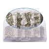 Tibetan Style Toggle Clasps TIBE-TA0001-21AB-3