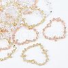 Olycraft Rack Plating Alloy Open Back Bezel Pendants FIND-OC0001-31-4