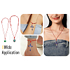 Eco-Friendly Korean Waxed Polyester Braided Adjustable Necklace Makings NJEW-TAC0015-03-16