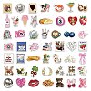 50Pcs Millennium Storm PVC Sticker Labels STIC-E006-03-1
