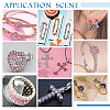   300Pcs 6 Colors Diamond Shape Grade A Cubic Zirconia Cabochons ZIRC-PH0001-43B-02-6